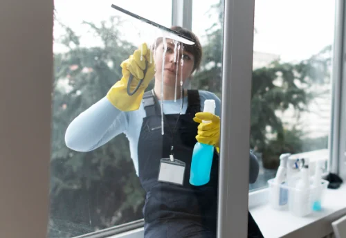 Nettoyage de vitres intérieures et extérieures à Thénouville